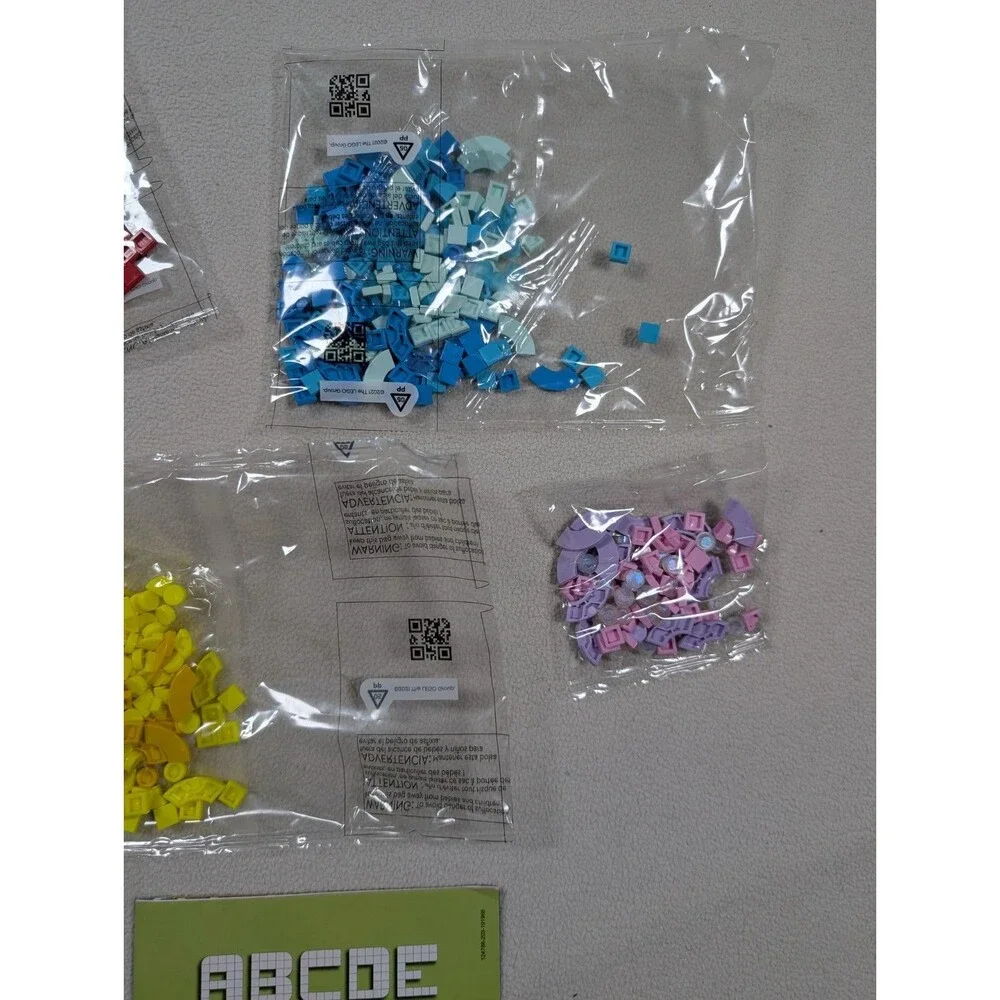 Lego Dots Lettering 41950 Opened Box, Still In Package
